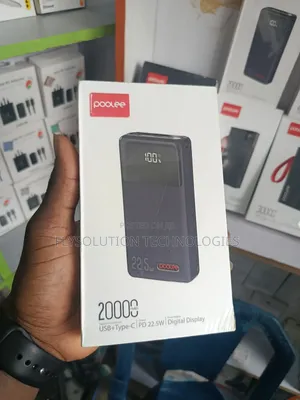 Poolee 20000mah Powerbank 22.5w Pd Fast Charge Display