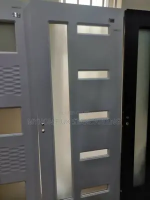Modern Interior Kitchen Door With Glass