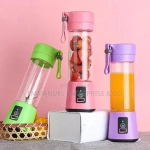 6 Blade Portable Electric Juicer - 400ml