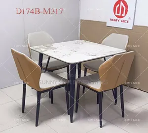 Quality Executive Set Of Marble Dinning For Restaurants, Bar