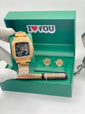 Cartier Carribean Design Set Wristwatch