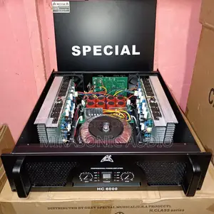 Special Hc6000 Heavy Duty 1900 Watts Professional Amplifier