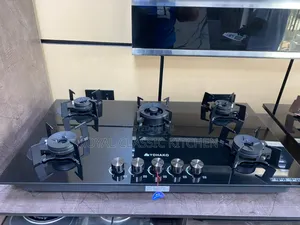 Built in 5 Burner Glass