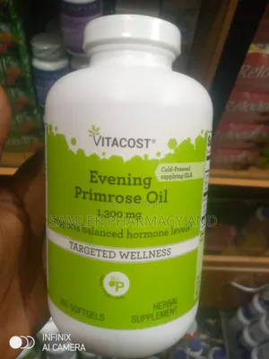 Vitacost Evening Primerose Oil 1300mg-hormone Bal-300softgel
