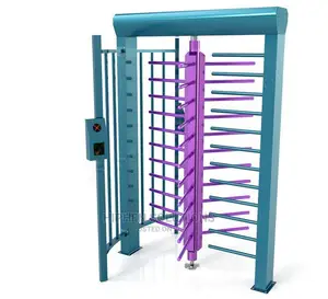 Safety Stainless Steel Full High Turnstile Access Control