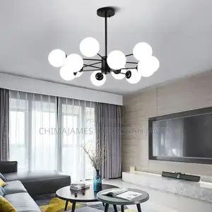 2025 Modern Luxury Chandelier Lighting Living Room Glass Led
