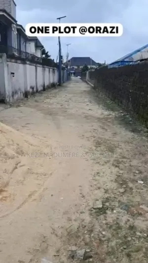 For Sale : Fenced One (1) Plot at Orazi ,Port Harcourt