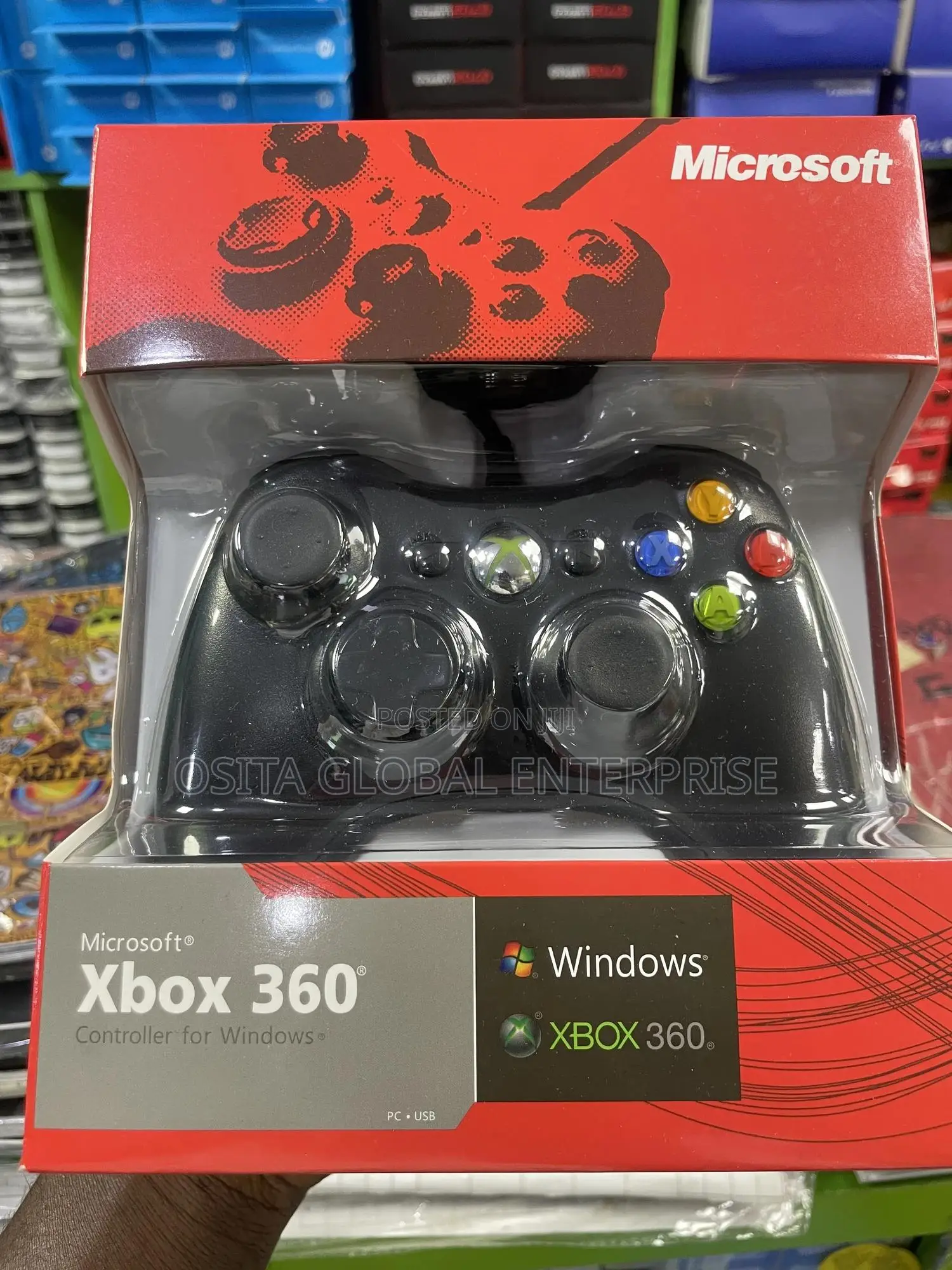 Microsoft Xbox 360 Wired Game Controller