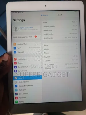 Apple iPad Air 16 GB White