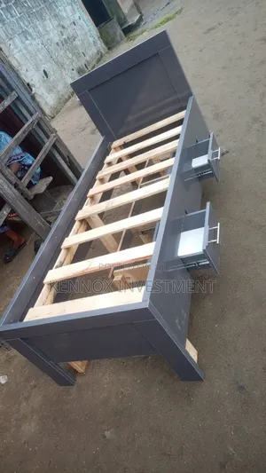 Solid 2.5 by 6ft Wooden Bedframe.