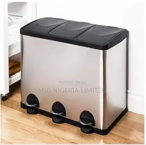 Pedal Trash Bin _3in1_ 45l