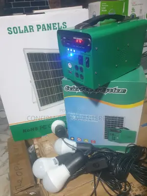 Brand New Solar Power Station With Panel