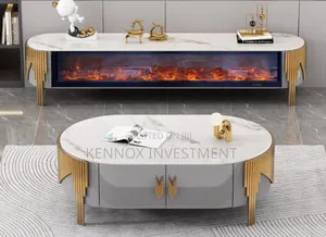 Imported Classic Firestand Tv Stand and Centre Table