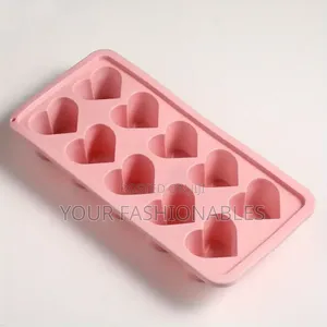 Silicone Heart  Ice Cube Mould and Chocolate Mould