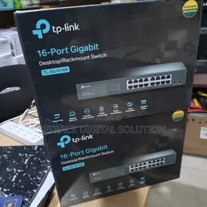 TP-Link 16 Port Gigabit Rackmount Switch Tl _ Sg1016d