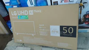 Lg 50''inch Smart 4k Satellite Tv+Netflix,Youtube, Playstore