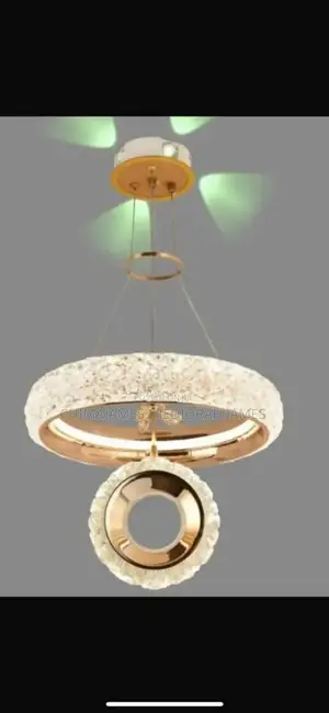Led Chandelier Modern Simple Living Room Bedroom Study White