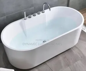 Freestanding England Bathtub With Mixer Tap