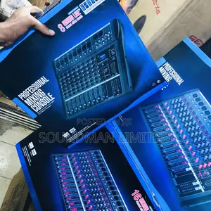 Yamaha 8 Channel Mixer Usb Professional Mixing Console
