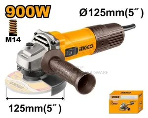 Ingco Angle Grinder, Specifically a 900w Model 125mm (5")