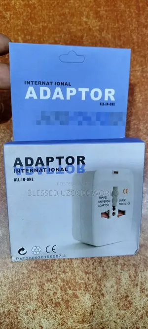 Universal International Traveling Surge Protector Adapter