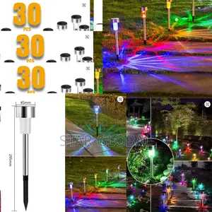 Your Garden's Grand Finale: 90packs Multi-Color Solar Lights