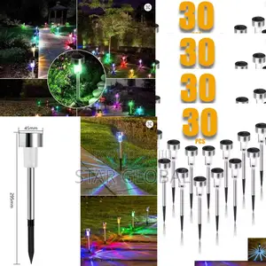 Garden's Full Potential: 120packs Multi-Color Solar Lights