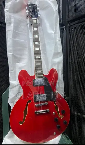 Massive Sound Semi-Hollow Body Electric Guitar
