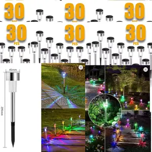 180pcs Multi-Color Solar Lights for Automatic Garden Beauty