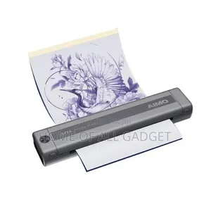 Tattoo and Document Portable Printer Inkless With 200 Paper