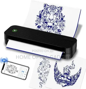 Inkless Portable Printer. For Tattoo and Printing Documents