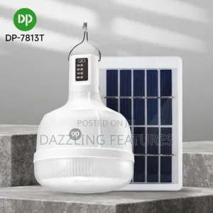 Bulb With Solar Panel