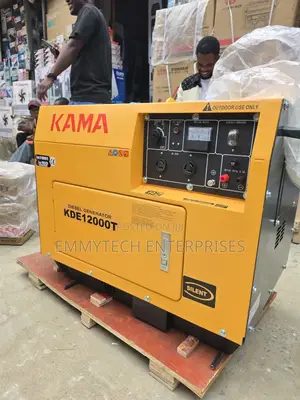 Brand New Kama Diesel Soundproof Generator 10kva 100%Copper