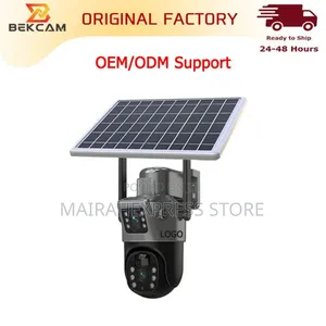 V380 Double-Lens 4g Solar CCTV Camera.