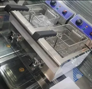 Double Basket Industrial Deep Fryer Electric