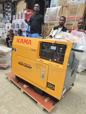 This Is Kama Diesel Soundproof Generator 10kva 100%Copper