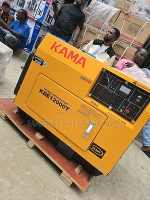 Best Selling Kama Diesel Soundproof Gen 10kva 100% Copper