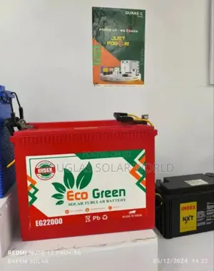 Eco Green Solar Tubular Battery 220ah