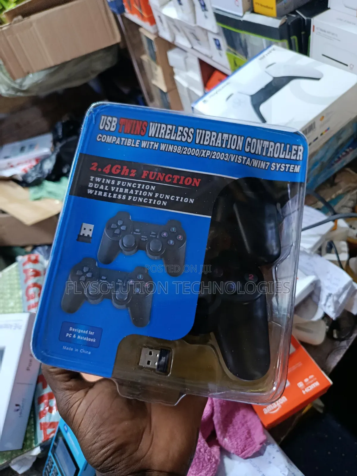 Usb Twins Wireless Vibration Controller