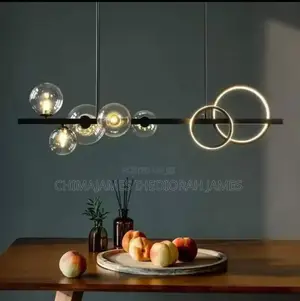 Sandyha Modern Magic Bean Glass Led Chandelier Nordic Ceilin