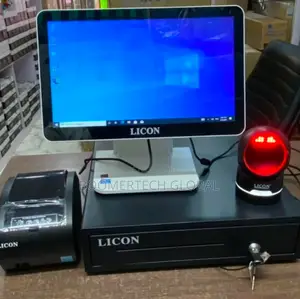 Cash Registry With Scanner Full Set
