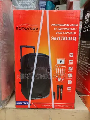 Sonymax 15 Inches Professional Pa System With Equalizer