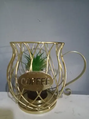 Fancy Cup Flower With Gold Vase (Buy At Wholesale Price)