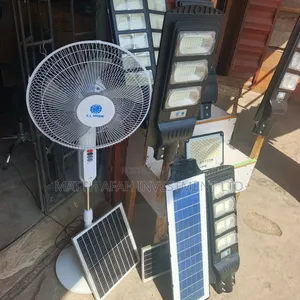 Solar Chargeable Outdoor Lights and Fans