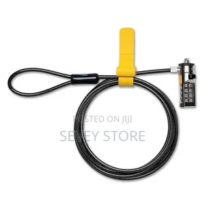 Cable Lock for Laptops and Other Devices (K64673am),Black