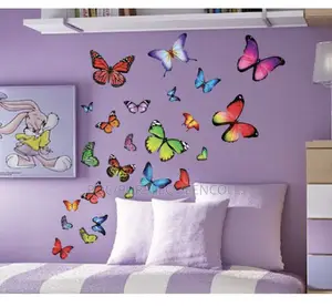 Butterfly Sticker Decoration ( No Led Light)