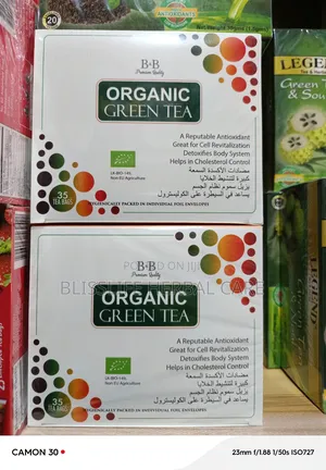 Organic Green Herbal Tea by B B