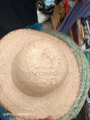 Raffia Farm Hat