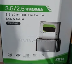 Hard Drive Converter for 2.5/3.5 Inches Sas / Sata to Usb