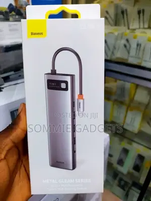 Baseus 11 In 1 Usb-c Hub Metal Gleam Series